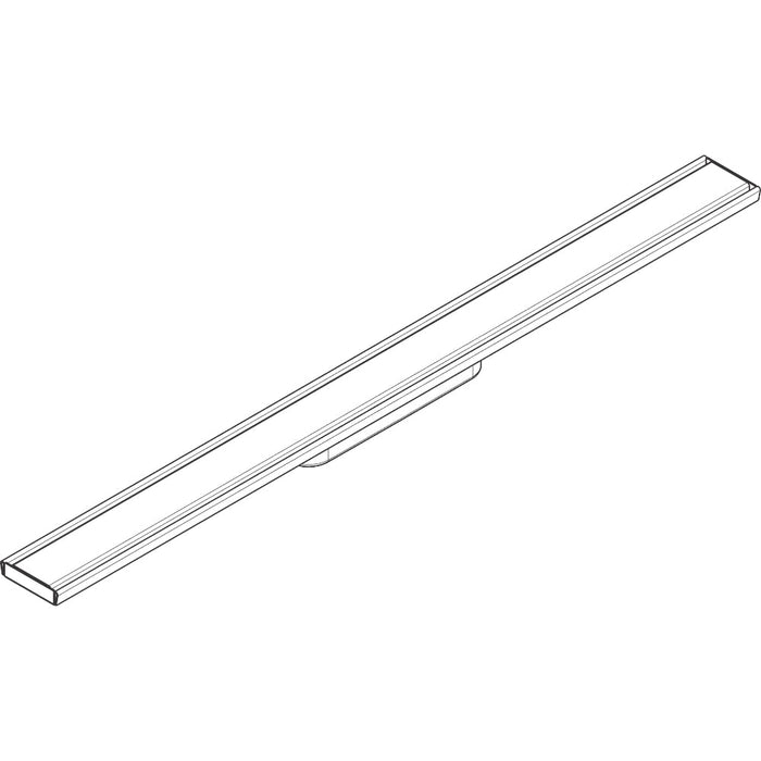 Hansgrohe Raindrain Original Finish Set Shower Drain 800 - Brushed Stainless Steel - Unbeatable Bathrooms