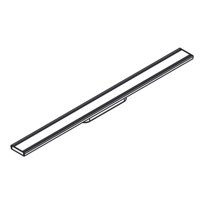 Hansgrohe Raindrain Original Finish Set Shower Drain 800 - Brushed Stainless Steel - Unbeatable Bathrooms