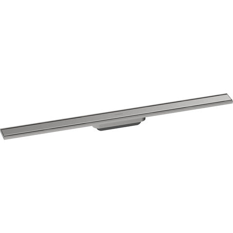Hansgrohe Raindrain Original Finish Set Shower Drain 900 - Brushed Stainless Steel - Unbeatable Bathrooms