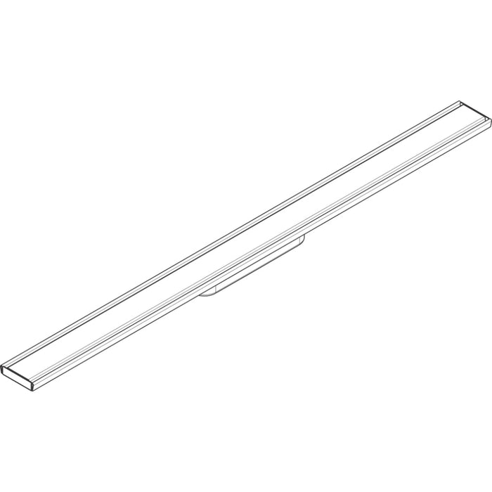 Hansgrohe Raindrain Original Finish Set Shower Drain 900 - Brushed Stainless Steel - Unbeatable Bathrooms
