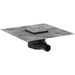 Hansgrohe Raindrain Point Complete Set Point Drain 100/100 - Brushed Stainless Steel - Unbeatable Bathrooms
