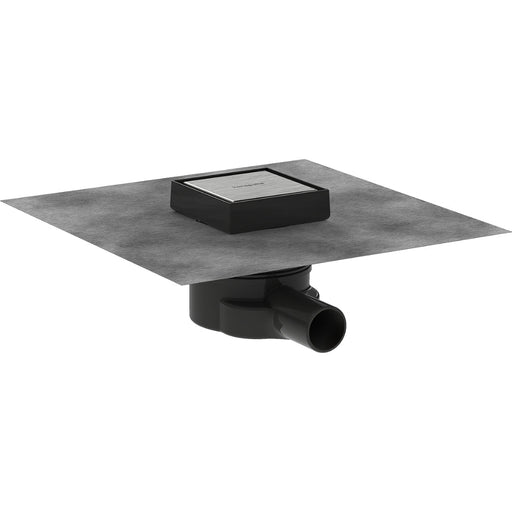 Hansgrohe Raindrain Point Complete Set Point Drain 100/100 Tileable Rear Cover - Unbeatable Bathrooms