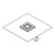 Hansgrohe Raindrain Point Complete Set Point Drain 100/100 Tileable Rear Cover - Unbeatable Bathrooms