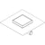 Hansgrohe Raindrain Point Complete Set Point Drain 150/150 Tileable Rear Cover - Unbeatable Bathrooms