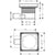Hansgrohe Raindrain Point Complete Set Point Drain 150/150 Tileable Rear Cover - Unbeatable Bathrooms