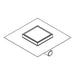 Hansgrohe Raindrain Point Complete Set Point Drain 150/150 Tileable Rear Cover - Unbeatable Bathrooms