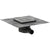 Hansgrohe Raindrain Point Complete Set Point Drain 150/150 - Brushed Stainless Steel - 56248800 - Unbeatable Bathrooms
