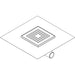 Hansgrohe Raindrain Point Complete Set Point Drain 150/150 - Brushed Stainless Steel - 56248800 - Unbeatable Bathrooms