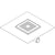Hansgrohe Raindrain Point Complete Set Point Drain 150/150 - Brushed Stainless Steel - 56248800 - Unbeatable Bathrooms