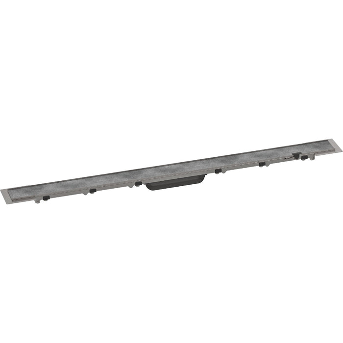 Hansgrohe Raindrain Rock Finish Set Shower Drain 1000 Cut On Size and Tileable - Unbeatable Bathrooms