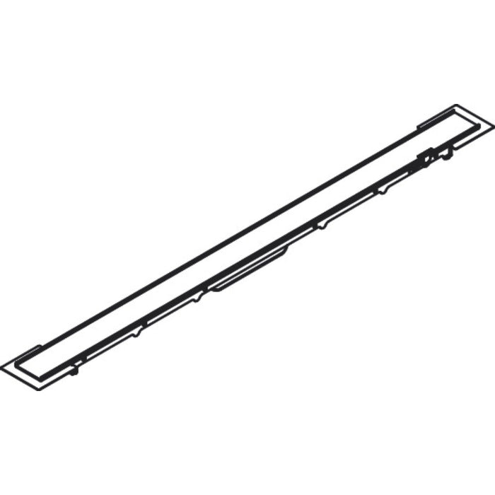 Hansgrohe Raindrain Rock Finish Set Shower Drain 1000 Cut On Size and Tileable - Unbeatable Bathrooms