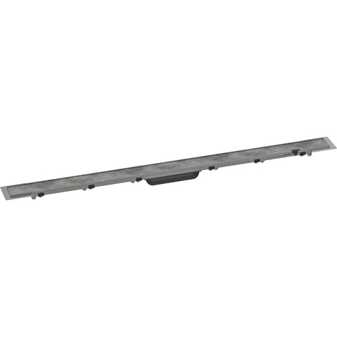 Hansgrohe Raindrain Rock Finish Set Shower Drain 1100 Cut On Size and Tileable - Unbeatable Bathrooms