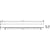 Hansgrohe Raindrain Rock Finish Set Shower Drain 1100 Cut On Size and Tileable - Unbeatable Bathrooms