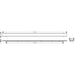 Hansgrohe Raindrain Rock Finish Set Shower Drain 1300 Cut On Size and Tileable - Unbeatable Bathrooms