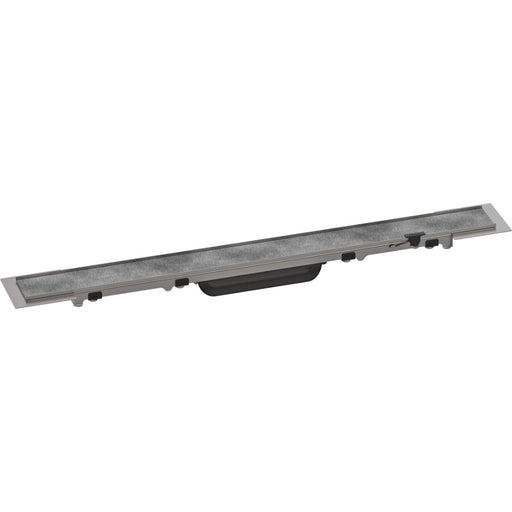 Hansgrohe Raindrain Rock Finish Set Shower Drain 700 Cut On Size and Tileable - Unbeatable Bathrooms