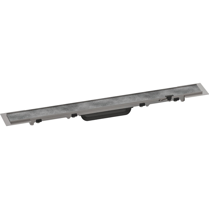 Hansgrohe Raindrain Rock Finish Set Shower Drain 700 Cut On Size and Tileable - Unbeatable Bathrooms