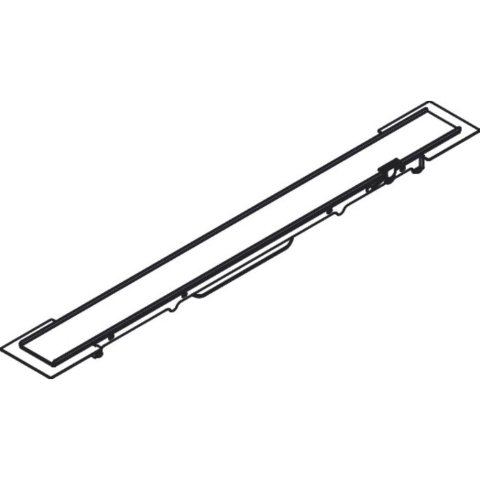 Hansgrohe Raindrain Rock Finish Set Shower Drain 700 Cut On Size and Tileable - Unbeatable Bathrooms