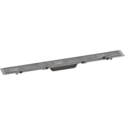 Hansgrohe Raindrain Rock Finish Set Shower Drain 800 Cut On Size and Tileable - Unbeatable Bathrooms