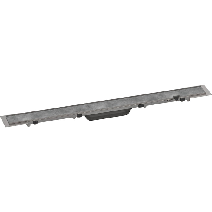 Hansgrohe Raindrain Rock Finish Set Shower Drain 800 Cut On Size and Tileable - Unbeatable Bathrooms
