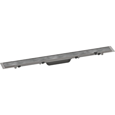 Hansgrohe Raindrain Rock Finish Set Shower Drain 800 Cut On Size and Tileable - Unbeatable Bathrooms