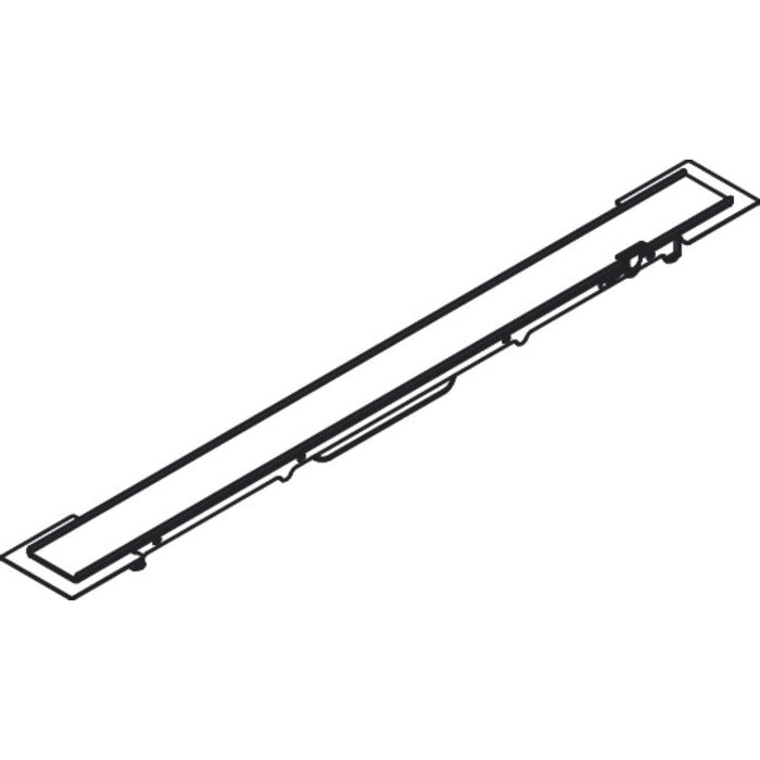 Hansgrohe Raindrain Rock Finish Set Shower Drain 800 Cut On Size and Tileable - Unbeatable Bathrooms