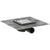 Hansgrohe Raindrain Spot Complete Set Point Drain 150/150 - Brushed Stainless Steel - Unbeatable Bathrooms