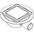Hansgrohe Raindrain Spot Complete Set Point Drain 150/150 - Brushed Stainless Steel - Unbeatable Bathrooms