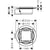 Hansgrohe Raindrain Spot Complete Set Point Drain 150/150 - Brushed Stainless Steel - Unbeatable Bathrooms