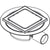 Hansgrohe Raindrain Spot Complete Set Point Drain 150/150 - Brushed Stainless Steel - Unbeatable Bathrooms