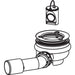 Hansgrohe Raindrain Staro Basic Set For Waste Set For Shower Tray - Unbeatable Bathrooms