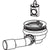 Hansgrohe Raindrain Staro Basic Set For Waste Set For Shower Tray - Unbeatable Bathrooms