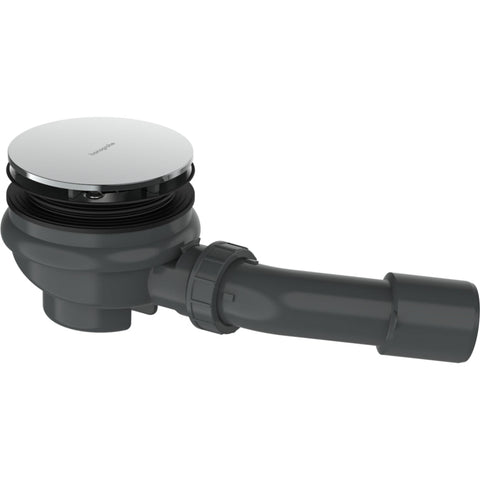 Hansgrohe Raindrain Staro Complete Set Waste Set For Shower Tray - Chrome - Unbeatable Bathrooms