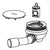 Hansgrohe Raindrain Staro Complete Set Waste Set For Shower Tray - Chrome - Unbeatable Bathrooms
