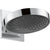 Hansgrohe Rainfinity Overhead Shower 250 1Jet with Wall Connector - Unbeatable Bathrooms