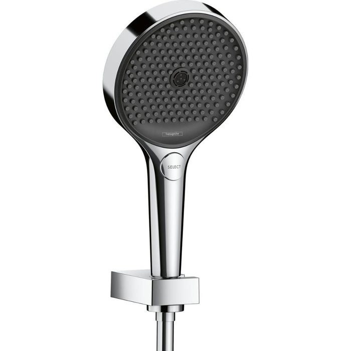 Hansgrohe Rainfinity Shower Holder Set 130 3Jet with Shower Hose 160 cm - Unbeatable Bathrooms