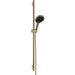 Hansgrohe Rainfinity Shower Set 130 3Jet Ecosmart with Shower Bar S Puro 90 cm, Push Slider and Designflex Textile Shower Hose 160 cm - Unbeatable Bathrooms