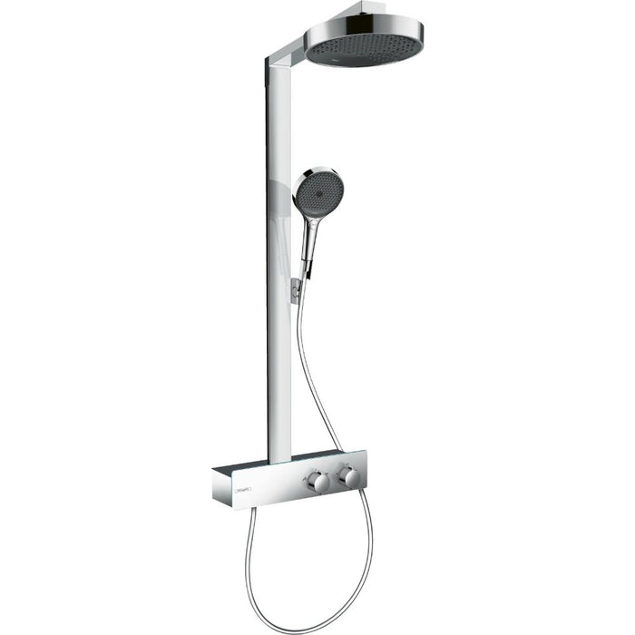 Hansgrohe Rainfinity Showerpipe 250 1Jet Ecosmart with Showertablet 350 - Unbeatable Bathrooms