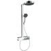 Hansgrohe Rainfinity Showerpipe 250 1Jet Ecosmart with Showertablet 350 - Unbeatable Bathrooms