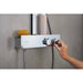 Hansgrohe Rainfinity Showerpipe 360 1Jet with Showertablet 350 - Unbeatable Bathrooms