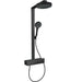 Hansgrohe Rainfinity Showerpipe 250 1Jet Ecosmart with Showertablet 350 - Unbeatable Bathrooms