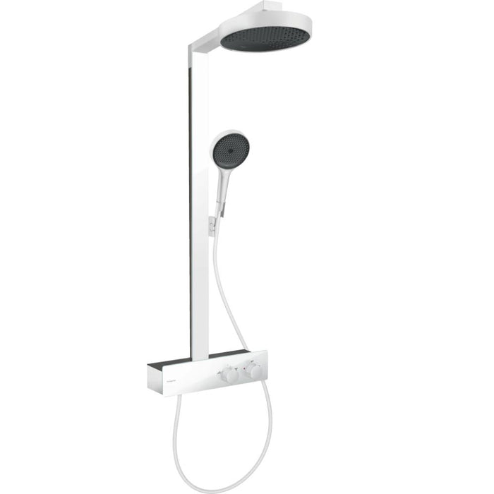 Hansgrohe Rainfinity Showerpipe 250 1Jet Ecosmart with Showertablet 350 - Unbeatable Bathrooms