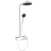 Hansgrohe Rainfinity Showerpipe 250 1Jet Ecosmart with Showertablet 350 - Unbeatable Bathrooms