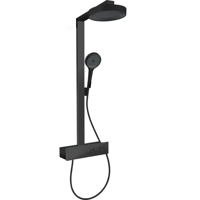 Hansgrohe Rainfinity Showerpipe 250 1Jet Ecosmart with Showertablet 350 - Unbeatable Bathrooms