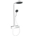 Hansgrohe Rainfinity Showerpipe 250 1Jet Ecosmart with Showertablet 350 - Unbeatable Bathrooms