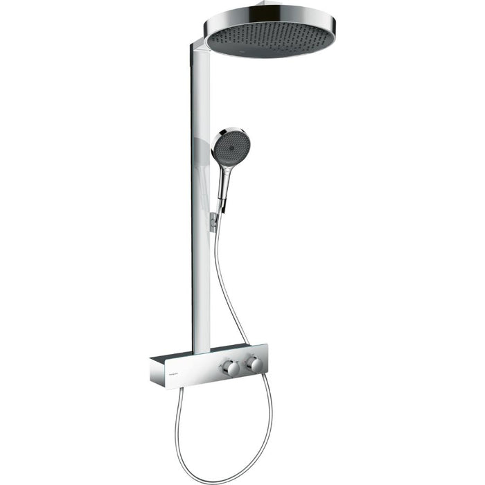 Hansgrohe Rainfinity Showerpipe 360 1Jet with Showertablet 350 - Unbeatable Bathrooms