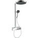 Hansgrohe Rainfinity Showerpipe 360 1Jet with Showertablet 350 - Unbeatable Bathrooms