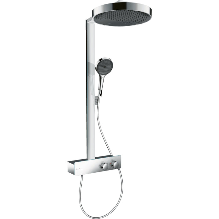 Hansgrohe Rainfinity Showerpipe 360 1Jet with Showertablet 350 - Unbeatable Bathrooms