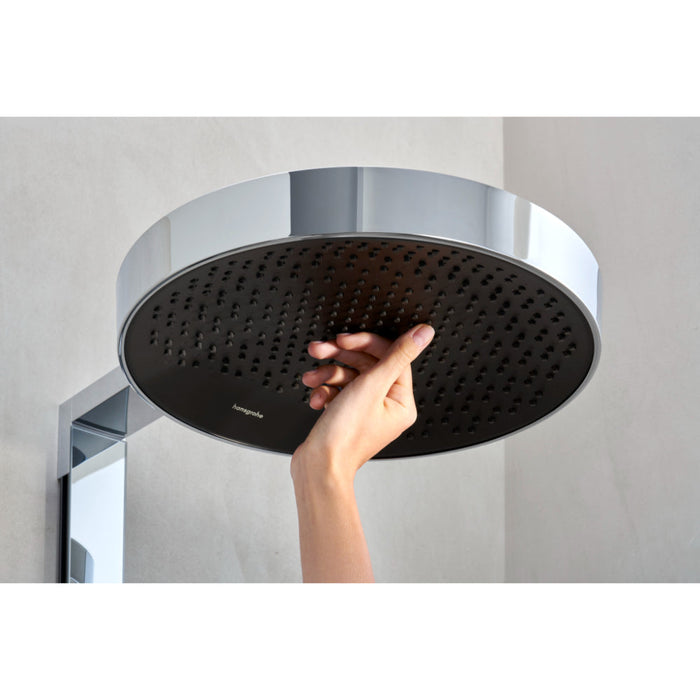 Hansgrohe Rainfinity Showerpipe 360 1Jet with Showertablet 350 - Unbeatable Bathrooms