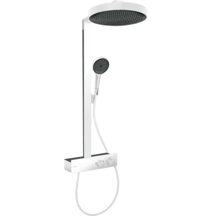 Hansgrohe Rainfinity Showerpipe 360 1Jet with Showertablet 350 - Unbeatable Bathrooms