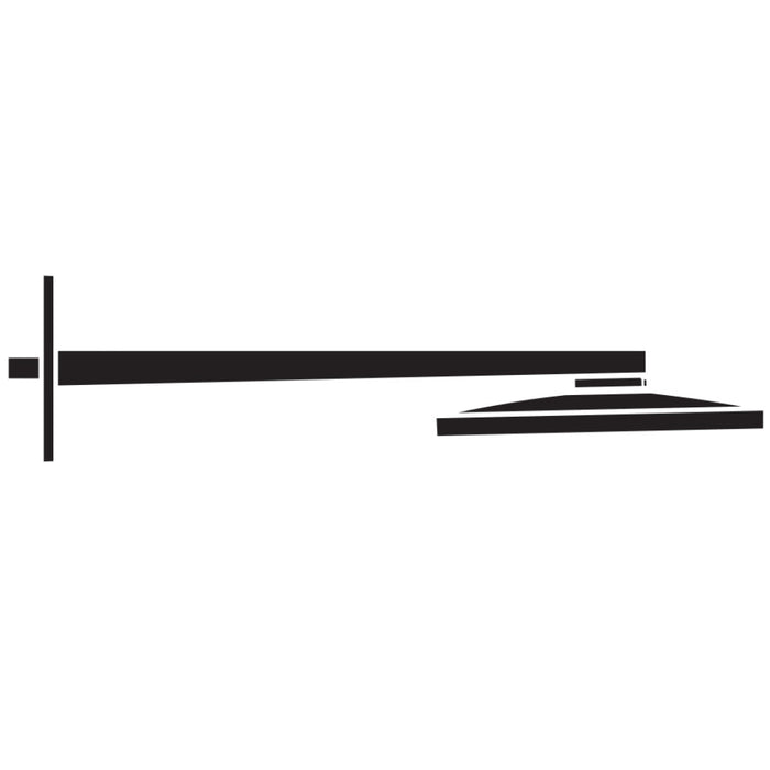 Hansgrohe Rainmaker Select Overhead Shower 460 1Jet with Shower Arm - White/Chrome - Unbeatable Bathrooms
